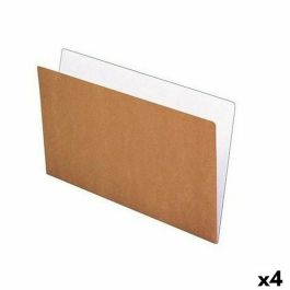 Subcarpeta Elba Blanco Marrón A4 50 Piezas (4 Unidades) Subcarpeta Elba Blanco Marrón A4 50 Piezas (4 Unidades)