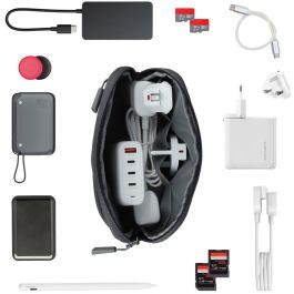 4smarts Cargador GaN Flex Pro 100W con 3 USB-C y 1 USB-A para Viajes