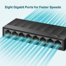 TP-Link LS1008G Switch Ethernet Gigabit de Escritorio, 8 Puertos RJ45, Plug & Play, Tecnología Green Ethernet, Sin Ventilador TP-Link LS1008G Switch Ethernet Gigabit de Escritorio, 8 Puertos RJ45, Plug & Play, Tecnología Green Ethernet, Sin Ventilador