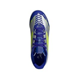 Botas de Fútbol para Niños Adidas F50 Club TF Messi Plateado M