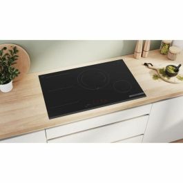 Placa de inducción BOSCH SER6 4 fuegos 7400 W 80,2 x 52,2 cm PVS831HC1H Negro