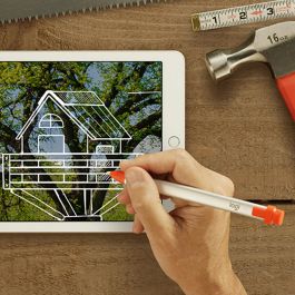 Logitech 914-000034 Lápiz Digital Crayon para iPad (6ª generación) con Tecnología Apple Pencil, Precisión de Píxel y Rechazo de Palma