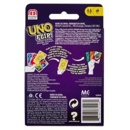 Mattel Games GDR44 Juego de Cartas UNO Flip. Edición con Baraja a Doble Cara y Carta Especial FLIP. Familiar +7 años.