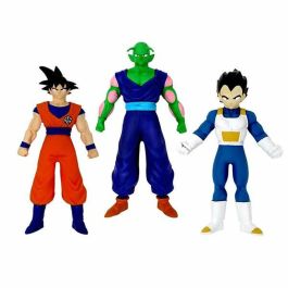 Bizak Monsterflex Dragon Ball - Pack de 3 Figuras Estirables para Estrujar y Retorcer, Modelos Surtidos +6 Años