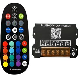 HLP-YS-BLE-RGBW Controlador LED Musical Bluetooth App RF 29 Teclas | Ritmo Música, Temporizador, Multimodo | DC5-24V Precio: 9.5000004. SKU: B1AVV2P3FK