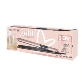 Saint Algue SAI3666085200499 Plancha de Pelo Demeliss Gold Love con Placa 25x120 mm y 2 Tratamientos Incluidos Saint Algue SAI3666085200499 Plancha de Pelo Demeliss Gold Love con Placa 25x120 mm y 2 Tratamientos Incluidos