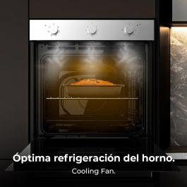 Cecotec Horno Multifunción Bolero Hexa Inox 2800W 70L Temporizador y Vapor