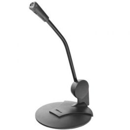 Trust Micrófono De Escritorio Primo Alta Sensibilidad C-Pedestal Ajustable Cable 1,8M Negro