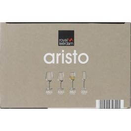 Royal Leerdam Set 6 Copas Vino 38 cl "Aristo"