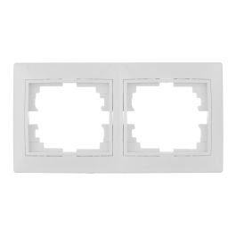 Solera Marco para 2 elementos horizontal blanco 154x81x10mm serie Europa ERP72U Precio: 3.50000002. SKU: S7906931