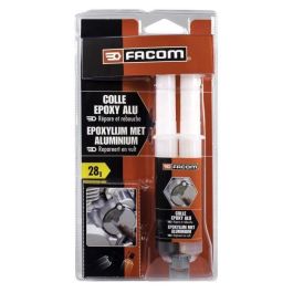 FACOM Glue epoxy - Jeringa bicomponente con tapón - 28g FACOM Glue epoxy - Jeringa bicomponente con tapón - 28g