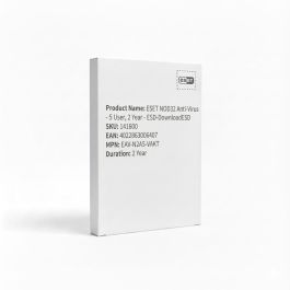 ESET NOD32 Anti-Virus 5 Usuarios 2 Años ESD-DownloadESD Licencia Descarga Digital Precio: 98.89999977. SKU: B1GQ876XMM