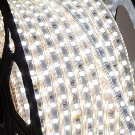 Tira de 60 LEDs/M 500W 42.000Lm 6000ºK SMD5050 220VAC IP65 x50M 40.000H  [HO-220-60-50M-CW] Precio: 73.50000042. SKU: 15096807948675