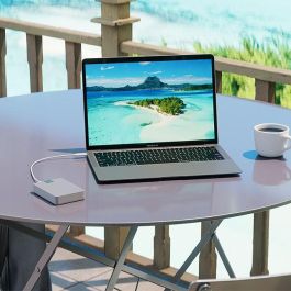 Seagate Disco Duro Externo Portátil 5TB, USB 3.0 Type C, Encriptación AES-256, Color Pebble Grey