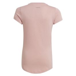 Camiseta de Manga Corta Infantil Adidas HA4029 Rosa