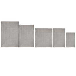 Alfombra de Exterior Quadro 230 x 160 x 0,5 cm Gris