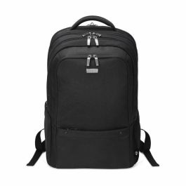 Dicota Eco Backpack SELECT Mochila para Portátiles 13-15.6" y Tablets 12.9", 19.5L, PET Reciclado, Protección EVA, Negra