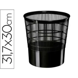 Cep Papelera Ecoline de Plástico, Rejilla Negra, 16 Litros, 30x30x31,7 cm Precio: 4.49999968. SKU: B13H34PR5R