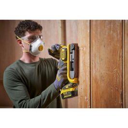 STANLEY FATMAX V20 SFMCW223B-XJ Lijadora de Banda 18V Inalámbrica con Motor Sin Escobillas, Sin Batería, Incluye 1 Abrasivo