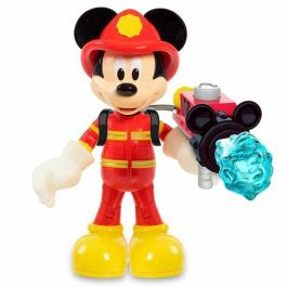 Disney MCC20 - Figura Articulada de Mickey Mouse Fire 15 cm, Juguete Infantil para Niños +3 Años