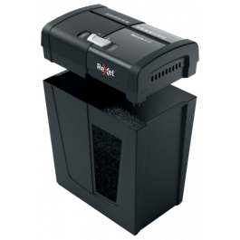 Rexel 2020124EU Triturador de Papel de Corte Cruzado, 4x40 mm, Capacidad 10 Hojas, Negro