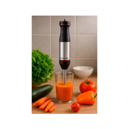 Blaupunkt Batidora de Mano BP4008 800W Acero Inoxidable Vaso 1L Control Velocidad Botón Turbo