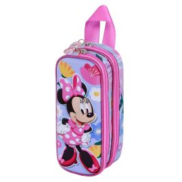 Disney Minnie Mouse Estuche Portatodo 3D Doble Spring con Relieve y Doble Compartimento, Lila Precio: 11.49999972. SKU: B1FPC5BMZV