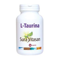SURA VITASAN L-Taurina Aminoácido 500 mg 90 Cápsulas Vegetales. Para Digestión, Colesterol y Sistema Nervioso Precio: 23.4999996. SKU: B1ECPB2GQ7