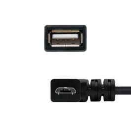 Nanocable Cable Usb 2.0 Otg Acodado Tipo Micro B-M-A-H Negro 15 cm Nanocable Cable Usb 2.0 Otg Acodado Tipo Micro B-M-A-H Negro 15 cm