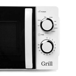 Orbegozo MIG 2130 Microondas con Grill 20L 700W Microondas 900W Grill Blanco, 5 Niveles, Programa Descongelación Orbegozo MIG 2130 Microondas con Grill 20L 700W Microondas 900W Grill Blanco, 5 Niveles, Programa Descongelación