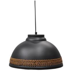 DKD Home Decor Lámpara Techo Moderno Negro Crema Metal Metal Plafón E27 50W 220V 39 x 22 x 39 cm (2 Unidades) Precio: 98.50000039. SKU: B1GEY8F7AG