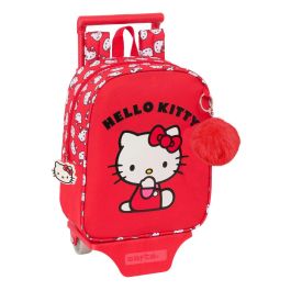 Mochila Escolar Hello Kitty Iconic Blanco Rojo 22 x 27 x 10 cm Precio: 35.50000003. SKU: B19M7ZT2LJ