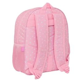 Mochila junior adaptable carro reciclado glowlab kids sweet home 32x38x12 cm