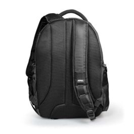 Port Designs Mochila Portátil Courchevel 15,6" y Tablet 10,1" Reforzada con Funda Lluvia Negra