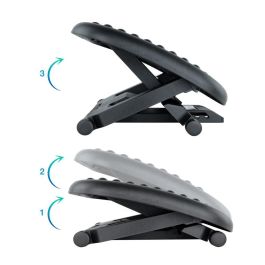 TOOQ REPOSAPIES AJUSTABLE CONFORT NEGRO