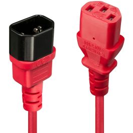 Lindy Cable de Extensión IEC de Alimentación 1m Rojo para Conexión de Monitor, PC, Equipos de Audio e Iluminación, Hogar y Oficina Precio: 4.58999948. SKU: B15JMT9FMH