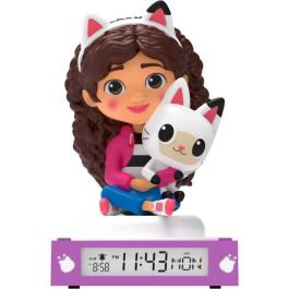 Kids Euroswan Despertador infantil La Casa de Gabby con Luz de Noche y Fecha 3D, Reloj de Mesa para Niños y Niñas +3 Años Kids Euroswan Despertador infantil La Casa de Gabby con Luz de Noche y Fecha 3D, Reloj de Mesa para Niños y Niñas +3 Años