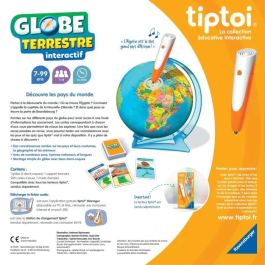 Ravensburger 4005556001910 Globo terrestre interactivo Tiptoi A partir de 7 años