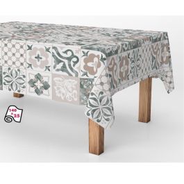 Exma Rollo de hule antimanchas cerámica azul gris 140 cm x 25 m, 70% poliéster 30% algodón Precio: 135.88999985. SKU: B1KJHRZBEQ