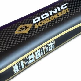 Schildkröt 758221 - Raqueta de Tenis de Mesa 100% Carbono con Goma Liga QRC - Talla Única