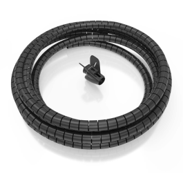 AISENS - ORGANIZADOR DE CABLE EN ESPIRAL 25MM, NEGRO, 6.0M Precio: 8.49999953. SKU: B168SDK82F