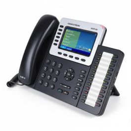Grandstream GXP-2160 Teléfono IP Negro Avanzado para Empresas, 6 Líneas, Pantalla TFT 4.3", Bluetooth, Gigabit Ethernet, PoE