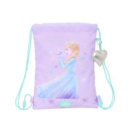 Bolsa Mochila con Cuerdas Frozen Spirit Lila 26 x 34 x 1 cm Precio: 7.49999987. SKU: B1HQ5CCTGL