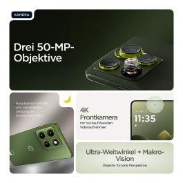 Motorola Edge 70 12GB 512GB 50MP 17cm (6.7") 120Hz AMOLED 5G Android 16.0 Bronze Green