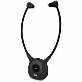 CGV CGV1713489552401 Auriculares Inalámbricos DOLFIN ONYX DUO para TV y HIFI con Micrófono Integrado y Diseño Ligero