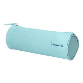 Estuche Portatodo Liderpapel Classic Cilindrico Ancho 210x70 mm Azul Celeste