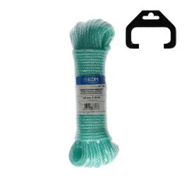 Edm Cuerda de plástico verde, 4.5 mm x 25 m, para tendederos, cercados e industria Precio: 3.58999982. SKU: S7903532