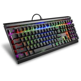 Sharkoon SKILLER SGK60 Teclado Gaming Mecánico Alámbrico USB QWERTY Kailh Box White Negro RGB US-Layout