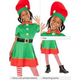Disfraz elfo girl inf 5-6 años/ 110-116cm Disfraz elfo girl inf 5-6 años/ 110-116cm