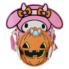 Loungefly Bolso Mini My Melody Reversible Piel Vegana Sanrio 15x20x5cm Tirantes Ajustables Detalles Fosforescentes